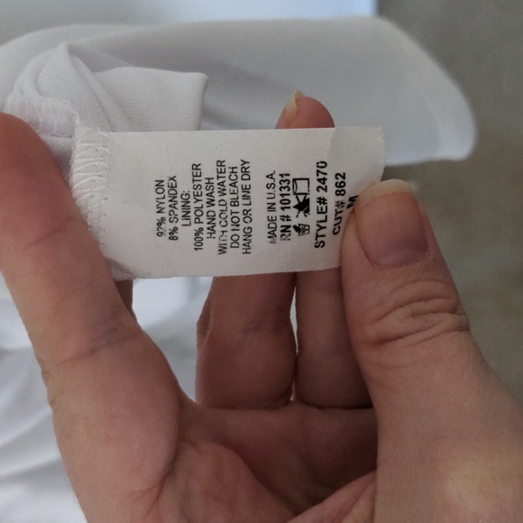 NWT Charlotte Russe white lace A line dress - Picture 3 of 3